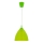 Voedingskabel EDI met 1x E27-fitting, 60W/230V, 90 cm, groen