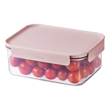 Voedselcontainer CLASSIC PLUS 1,65 l roze/doorzichtig