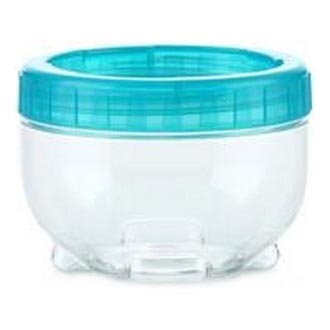 Voedselcontainer INTERLOCK 0,15 l turquoise/helder