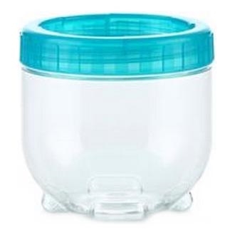 Voedselcontainer INTERLOCK 0,28 l turquoise/helder