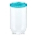 Voedselcontainer INTERLOCK 0,5 l turquoise/helder