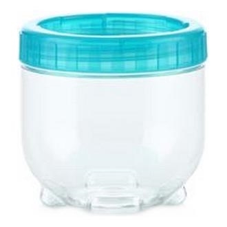 Voedselcontainer INTERLOCK 0,5 l turquoise/helder