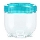 Voedselcontainer INTERLOCK 0,5 l turquoise/helder