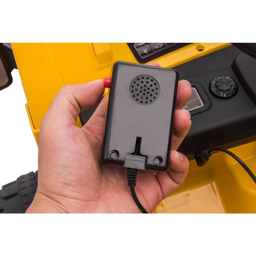 Voiture électrique Chargeur CAT 60W/4500 mAh jaune/noir