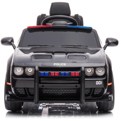 Voiture électrique Dodge Challenger Voiture de police 50W/4500 mAh  noir/blanc