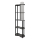 Vrijstaande lamp met planken NOTO 1xE27/40W/230V zwart