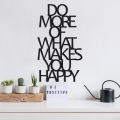 wand decoratie 41x70 cm metaal