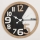 Wand klok 1xAA diameter 59,5 cm beige/zwart