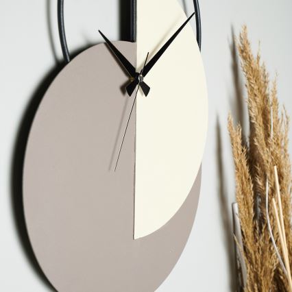 Wand klok 68x30,5 cm 1xAA