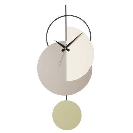 Wand klok 68x30,5 cm 1xAA