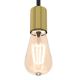 Wand Lamp FLAME 2xE27/60W/230V zwart/goud
