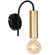 Wand Lamp LOPPE 1xE27/60W/230V goud