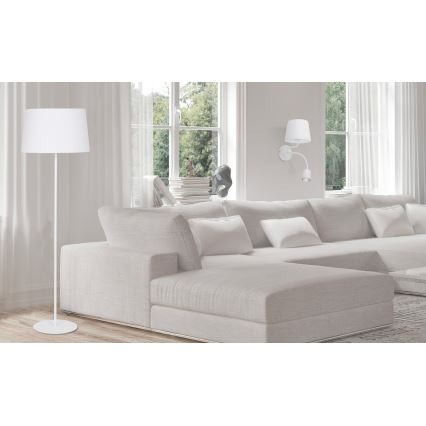 Wand Lamp MAJA 1xE27/15W/230V + 1xGU10/10W/230V wit