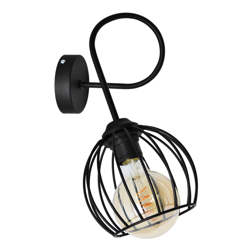 Wand Lamp OXFORD 1xE27/15W/230V zwart