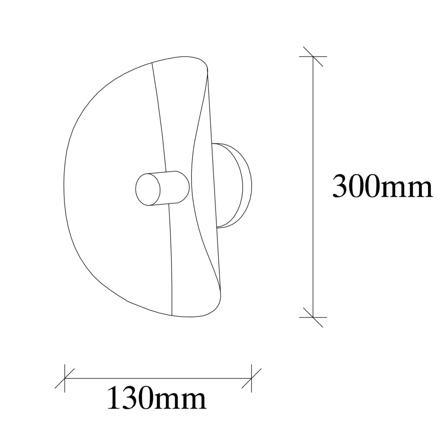 Wand Lamp SIVANI 1xE27/100W/230V