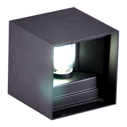 Wand Lamp voor Buiten KIOTO 1xG9/5W/230V IP44 zwart