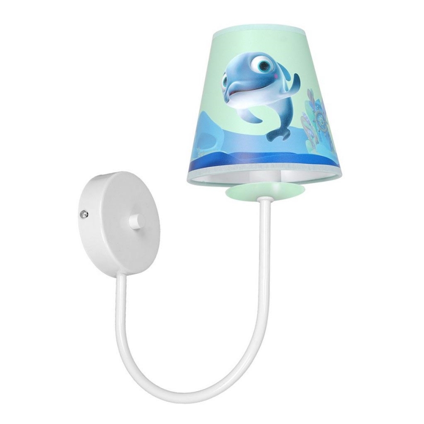 Wand Lamp voor Kinderen DOLPHIN 1xE14/40W/230V