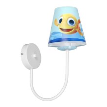 Wand Lamp voor Kinderen FISH 1xE14/40W/230V
