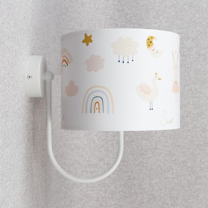 Wand lamp voor kinderen SWEET DREAMS 1xE27/60W/230V