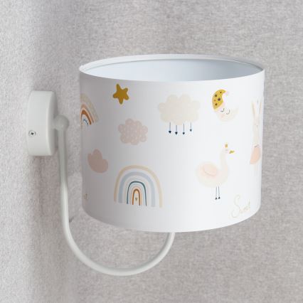 Wand lamp voor kinderen SWEET DREAMS 1xE27/60W/230V