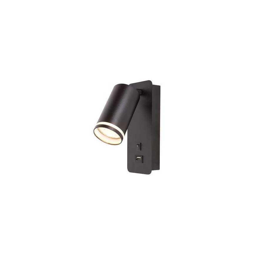 Wand Spot 1xGU10/35W/230V USB