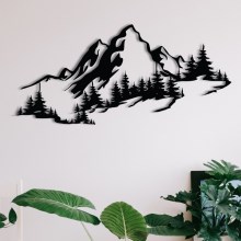 Wanddecoratie 30x67 cm bergen