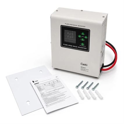Wandgemonteerde UPS 300W/500VA, zuivere sinusuitgang