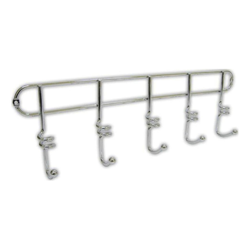 Wandhaak TWIST 4,3x14,5 cm glanzend chroom
