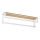 Wandhanddoekhouder met plank 14x60 cm wit