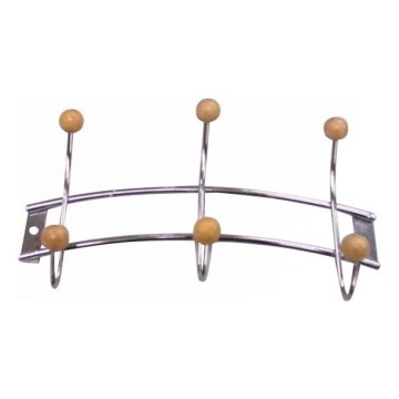 Wandhanger 11,5x21 cm glanzend chroom
