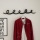 Wandhanger SING 84x12 cm zwart