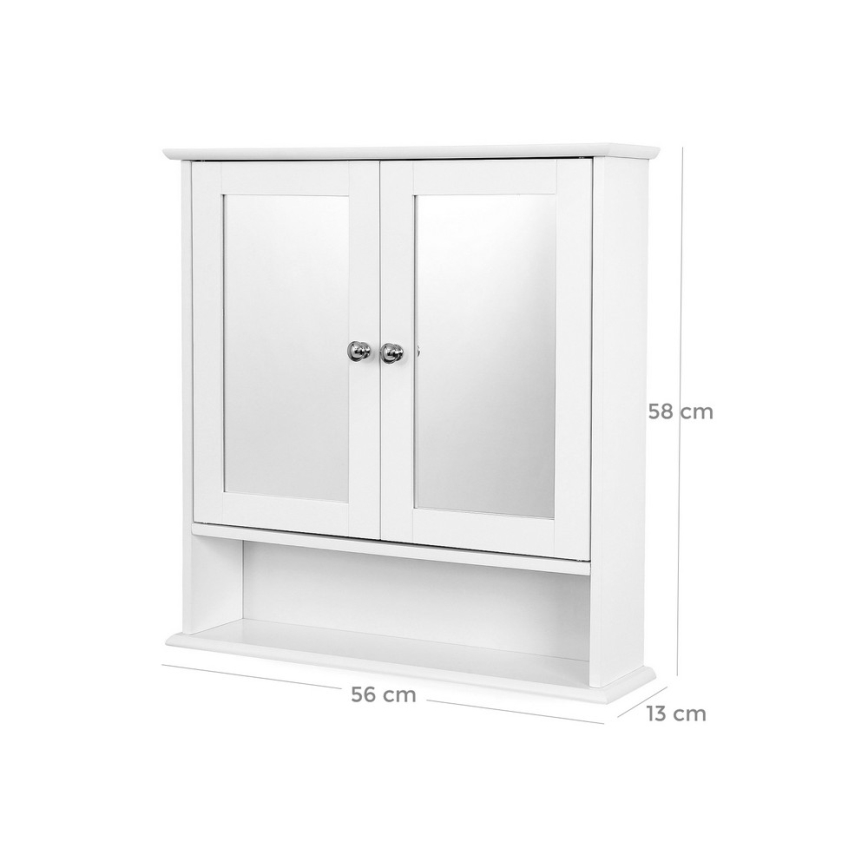 Wandkast SIERA wit