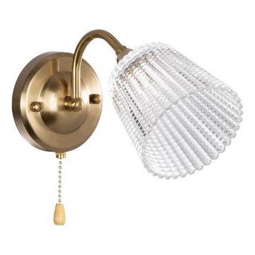 Wandlamp 1xE14/60W/230V goud