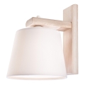 Wandlamp 1xE27/60W/230V eiken - FSC gecertificeerd