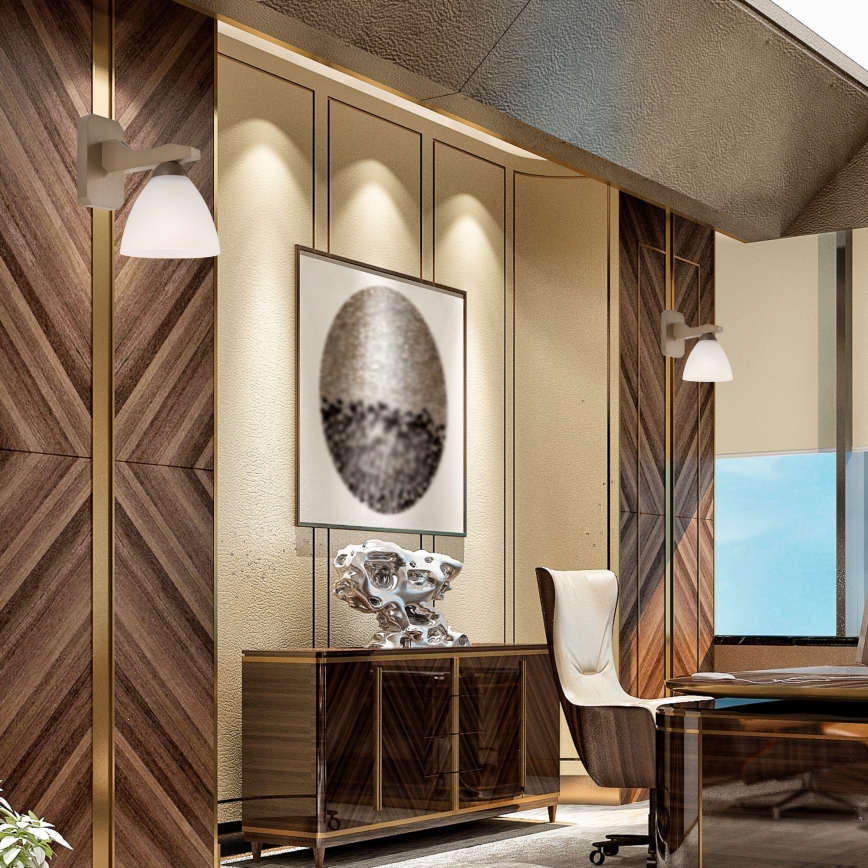 Wandlamp ADRIANO 1xE27/60W/230V beuken - FSC gecertificeerd