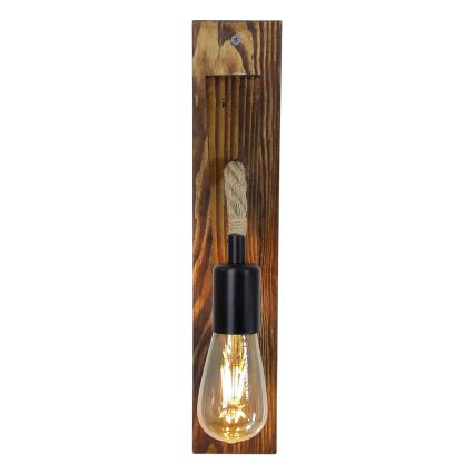 Wandlamp AHSAP 1xE27/40W/230V grenen / notenhout