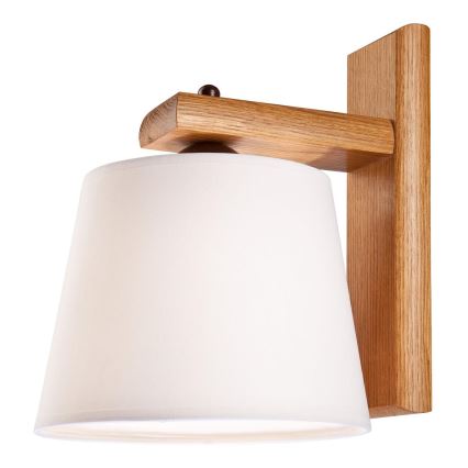 Wandlamp AIDA 1xE27/60W/230V eiken