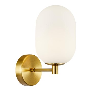 Wandlamp ALIAS 1xG9/8W/230V goud