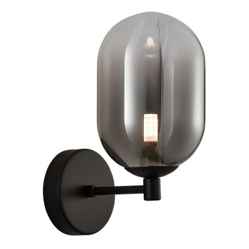 Wandlamp ALIAS 1xG9/8W/230V zwart/grijs