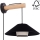 Wandlamp AMIGO 1xE27/25W/230V eiken – FSC gecertificeerd