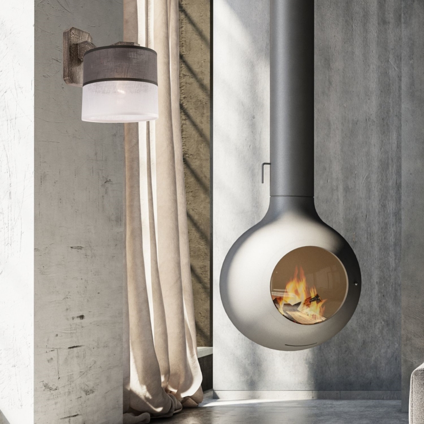 Wandlamp ANDREA 1xE27/60W/230V beuken