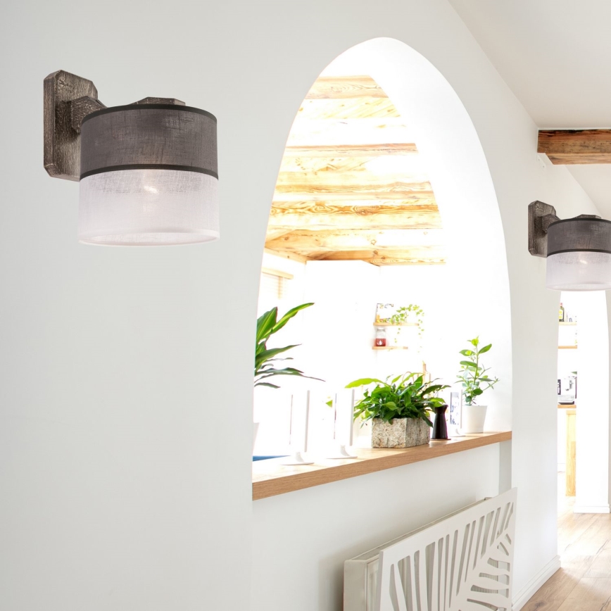 Wandlamp ANDREA 1xE27/60W/230V beuken