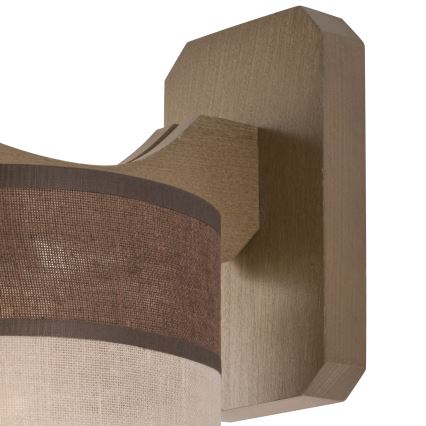 Wandlamp ANDREA 1xE27/60W/230V beuken