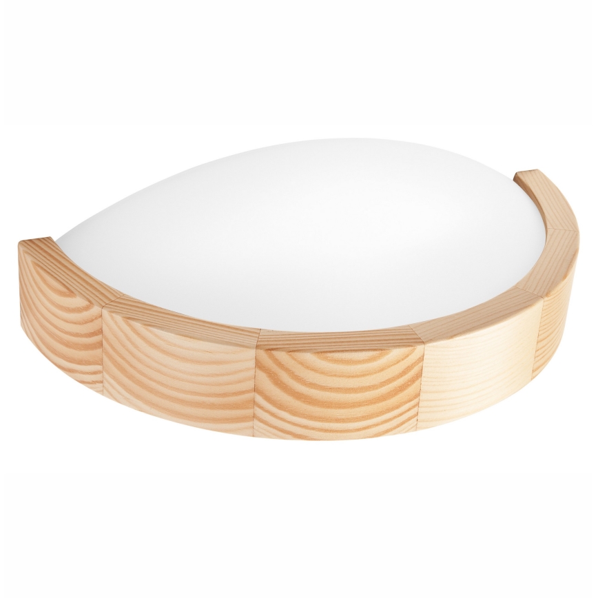 Wandlamp ANELLO 1xE27/60W/230V Dennenboom