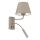 Wandlamp ARDEN 1xE27/15W/230V + 1xG9/8W beige