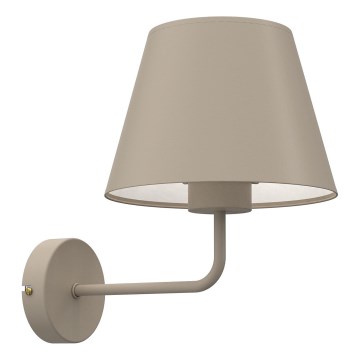Wandlamp ARDEN 1xE27/15W/230V beige