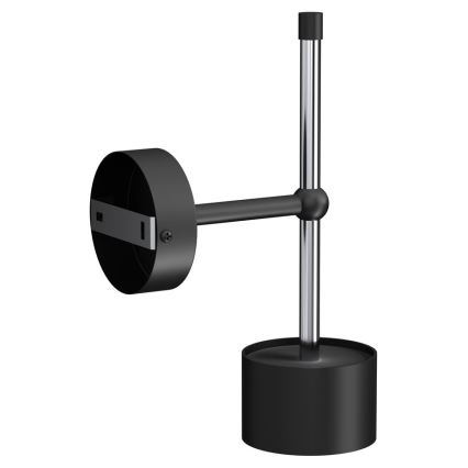 Wandlamp ARENA 1xGX53/11W/230V zwart/glanzend chroom