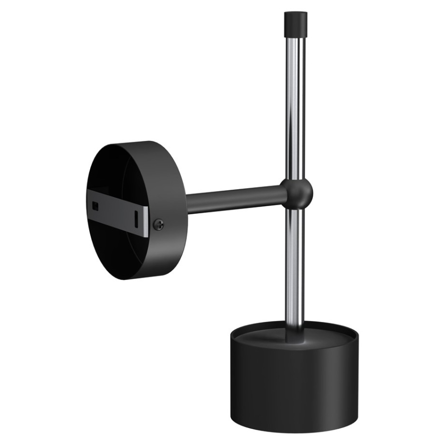 Wandlamp ARENA 1xGX53/11W/230V zwart/glanzend chroom