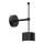 Wandlamp ARENA 1xGX53/11W/230V zwart/glanzend chroom