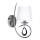 Wandlamp ARNIKA 1xE14/40W/230V glanzend chroom /wit